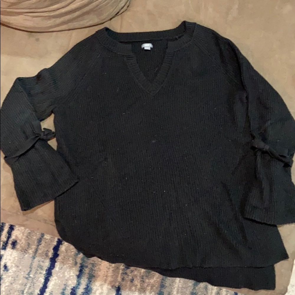 Aerie oversized bell sleeve sweater